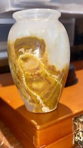Onyx Vase From Mexico Lathe Turned