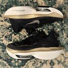 Nike Air Zoom Women's Alphafly Next% 2 Black Gold Shoe DN3559-003 Multiple Sizes