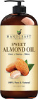 Handcraft Sweet Almond Oil - 100% Pure and Natural - Premium Therapeutic Grade -