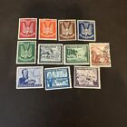 11 German Third Reich Hitler M/U Stamps- Lot A-73761