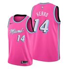 Miami Heat Tyler Herro Men Small Nike Jersey Vice City Edition Pink NBA Swingman