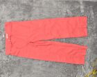 NEW Loft Women's Size 8 Dress Pants Straight Pants  Pink Cotton Zip Solid