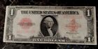 1923 Circulated Large One Dollar $1 Red Seal Note