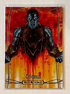 2016 Marvel Masterpieces BASE #74 Colossus #720/999 Tier 3😍😍*
