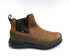 Bogs Men's Freedom Chelsea Boot Brown Size 8.5 M