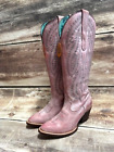 Corral Women's Rose Pink E1447 Embroidery Tall 14