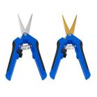 2 Pack Curved Blade Garden Scissors Trimmers Harvest Pruning Plants Trimming