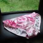 2 Pairs/lot Ladies Silk Panties Mulberry Silk Mid Waist Printed Briefs Underwear