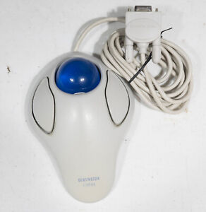 Vintage Kensington Orbit 64221 trackball mouse DB9 serial 7053
