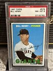 1967 Topps Bill Henry #579 PSA 8 NM-MT San Francisco Giants