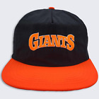 New ListingSan Francisco Giants Vintage 90s Annco Nylon Snapback Hat - Black & Orange Cap