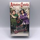 Abbott & Costello Jack and the Beanstalk VHS New Sealed 1999 Tape Goodtimes Rare