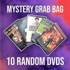 🔥 DVD MOVIE LOT OF 10 MOVIES MYSTERY GRAB BAG ALL GENRES FREE SHIPPING 💿