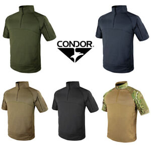 Condor 101144 Tactical Short Sleeve Quarter Zip Battle BDU Combat Shirt