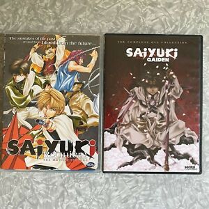 Saiyuki Gaiden Complete OVA Collection DVD + Mini-poster w/ Requiem Movie Lot