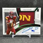New Listing2022 Panini Immaculate JAHAN DOTSON Rookie Patch Logo On Card Auto Emerald /18