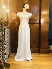 Marina White Simple Dress For Any Special Event NWOT Size 6