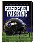 Rico Metal Reserved Parking Wall Sign NFL 8.5