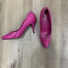 NWOB Pleasers Heels Womens Size 12 Patent Hot Pink Pumps Barbiecore