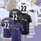 HOT SALE- Welcome Derrick Henryy #22 to Baltimore Ravens Name & Number T-Shirt
