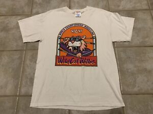Vintage 90s WCW WildCat Willie Wrestling Shirt L wwf ecw wwe aew VERY RARE