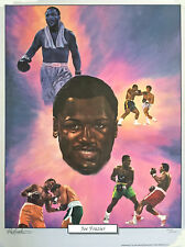 Smoking Joe Frazier Full Color Limted Edition Art Print Boxing Fight Poster
