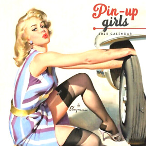 Pin-up Girls 2024 Gil Elvgren Mini Calendar New!