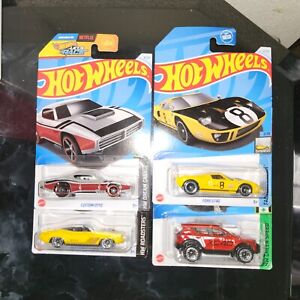 2024 Hot Wheels Kroger Excl Otto Ford GT 40, Volvo XC 40, ‘70 Plymouth Barracuda