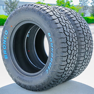 2 Tires Roundrule Bronco LT 275/65R18 Load E 10 Ply (RWL) AT A/T All Terrain
