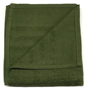 Vietnam Type 100 % Cotton Towel OD Green 19