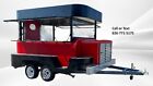 NEW Electric Mobile Food Trailer Enclosed Concession Stand Design 4