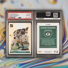 Aaron Rodgers 2022 Panini Donruss #DT-AR Downtown Case Hit SSP PSA 10 Packers