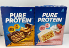 Pure Protein Bar CHOCOLATE PEANUT BUTTER & STRAWBERRY 4ct Each - 8 Bars Total