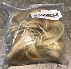 Fluffy Synthetic Messy Hair Bun Extension Elastic Donut Chignon Light Blond