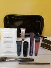 ULTA Beauty 9 Pc Makeup Cosmetics Bag Gift Set Black New! Great Collection!