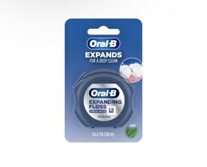 Oral-B Expanding Dental Floss for a Deep Clean, Mint 54.6 yds 300410110413VL