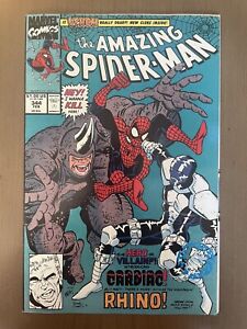 Amazing Spider-Man #344 (1991) 1st Appearance Carnage Cletus Kasady & Cardiac