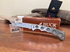 BUCK KNIFE 560 - Vintage (1993) Gray Titanium With Sheath, Box & Papers **NIB**