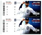 2015 Detroit Tigers Tampa Bay Rays 9/9 Two Tickets, Forsythe & Beckham HRs *ST3C