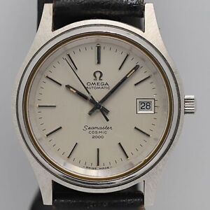 Dead Stock Class Operating Omega Seamaster Cosmic 2000 At/Automatic Silver Dial