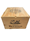 High End Hinged Lid Wine Boxes Catena Zapata Argentine Argentina Crate Cellar