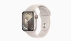 New ListingApple Watch Series 9 45mm Aluminum Case with Sport Loop - Light Pink, One...