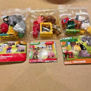 Animal Planet Building Blocks First Legos Toys Kids Animals Farm Jungle Set of 3