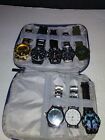 Lot of 8 Men's Watches Various Styles, Stylish/Fashion/Sports, Tested Working.