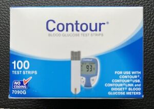 Contour Diabetic Test Strips - Pack of 100