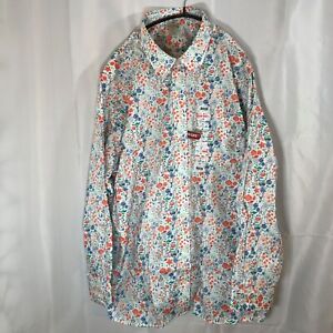 Duluth Trading Collared Shirt Wrinkle Fighter Button Up Long Sleeve Women Spring