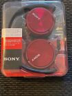 Sony MDR-ZX310AP On-Ear Wired Stereo Headphones RED NEW