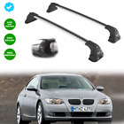 BMW 3-Series E92 2006-2013 for Roof Rack Cross Bar Silver Fix Points Roof Bars