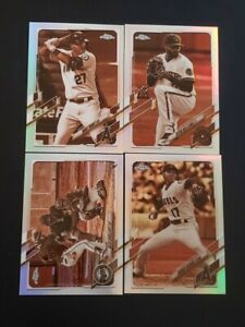 2021 Topps Chrome Baseball SEPIA REFRACTORS with Rookies You Pick the Card