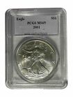 2001 *AMERICAN SILVER EAGLE* PCGS-MS69 (MINOR TONING) ~NR~ #428